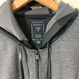 Guess XL zip sweater for men